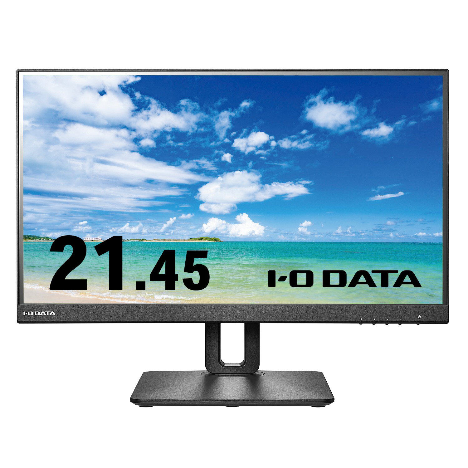 【在庫目安:あり】【送料無料】IODATA EX-D221V-F ワイド液晶ディスプレイ 21.45型/ 1920×1080/ HDMI、DisplayPort/ ブラック/ スピーカー：あり/ 見やすい位置に調整できる/ フリースタイルスタンド