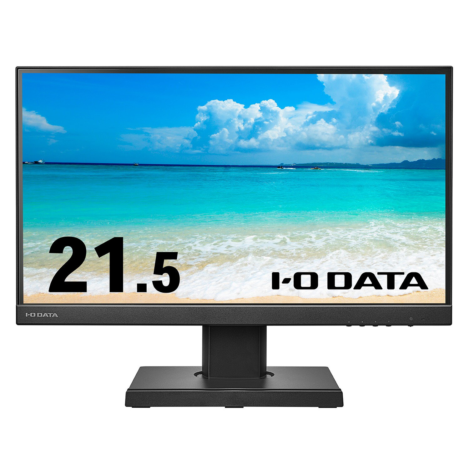 【送料無料】IODATA EX-C221DB-F ワイド液晶ディスプレイ 21.5型/ 1920×1080/ HDMI、アナログRGB、DisplayPort、USB Type-C/ ブラック/ スピーカー：あり/ USB Type-C搭載/ フリースタイルスタンド/ 無輝点保証