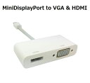 MiniDisplayPort to VGA or HDMI【送料無料】