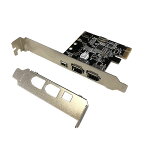 PCI Express to IEEE 1394 カード 6pin x2 4pin x1