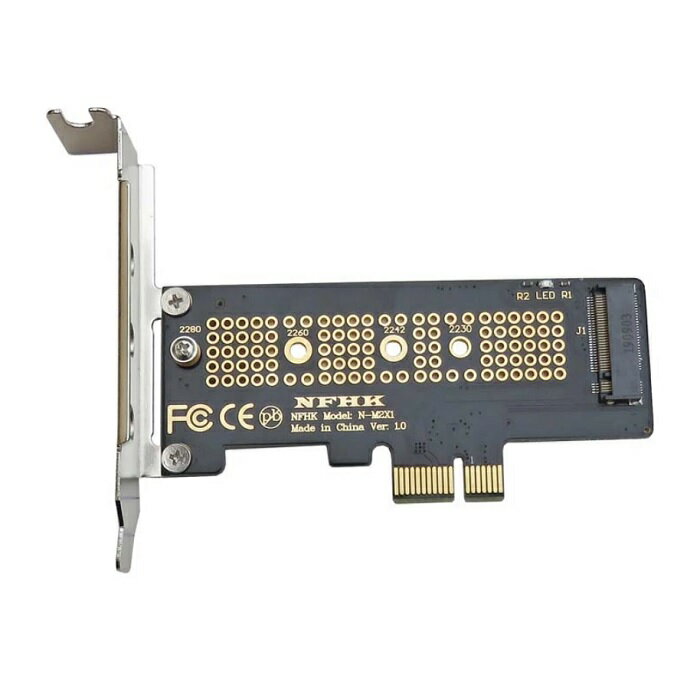 【スーパーセール割引】PCI Express x1 to M.2 NVMe カード 『送料無料』