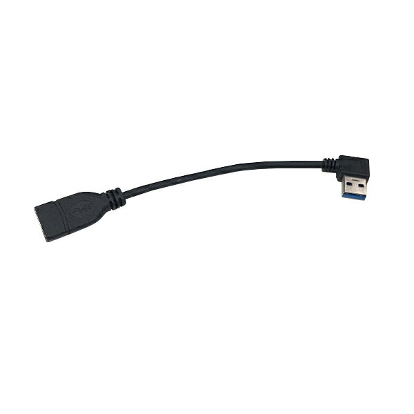 USB 3.0 延長ケーブル L型