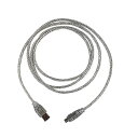 IEEE 1394 FireWire 400 ケーブル 6pin-4pin 1.0m (i.LINK・DV)