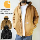 CARHARTT FULL SWING ARMSTRONG JACKET カーハート 103371 BROWN BLACK ダックジャケット 大きいサイズ アメカジ メンズ 大きめ USAモデル 長袖 かっこいい おしゃれ 人気 ブランド ワーク系 …