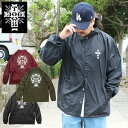 DOGTOWN ドッグタウン 大きいサイズ メンズ コーチジャケット 長袖 M L XL 大きめ 長袖 デザイン プリント かっこいい おしゃれ 人気 安い ブランド ビッグサイズ 通勤 通学 秋冬 重ね着 ファッション