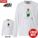 EYEDY アイディー ロンt SK8 BP ブラックパンサー スケート ロングスリーブTシャツ 大きいサイズ メンズ ロングtシャツ ブランド M L XL XXL XXXL おしゃれ ストリート 綿 コットン デザイン プリント かっこいい おしゃれ 人気 安い ブランド ストリート系 秋 ゆったり