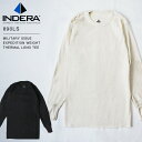 INDERA MILLS インデラミルズ 890LS EXPEDITION WEIGHT ミリタリーサーマル NATURAL BLACK ワッフル 人気 旅行 出張 フェス アウトドア お泊りセット 無地T ブランド プレゼント 部屋着 インナー ミリタリー バイク バイカー