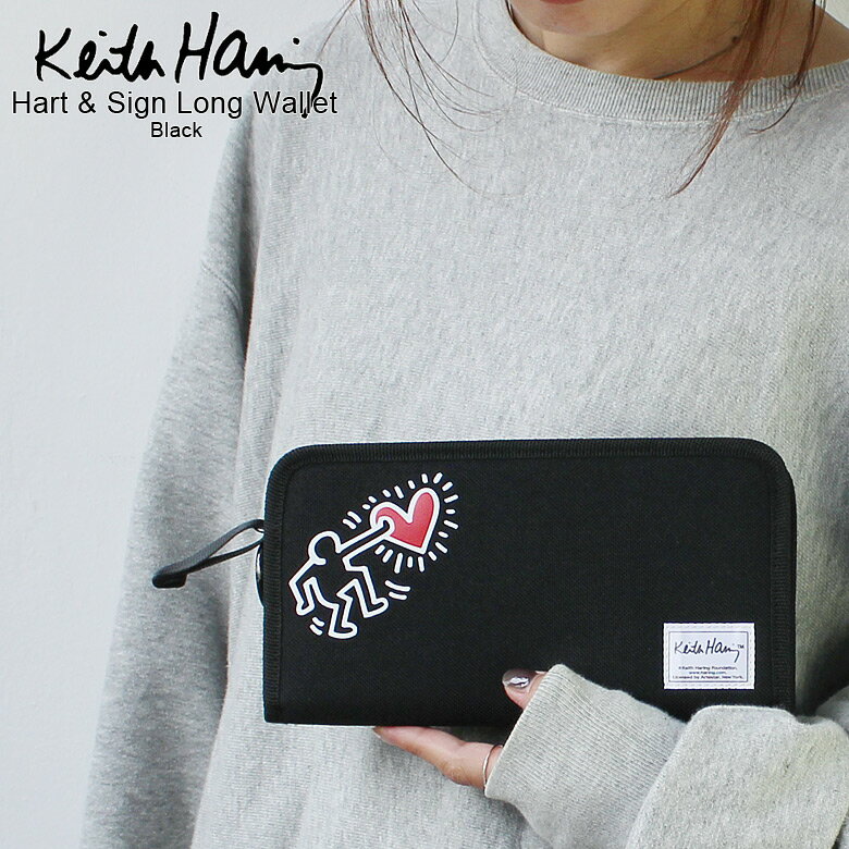 Keith Haring キースヘリング Hart &# Sign Long Wallet / ロング...