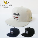 (What it isNt)ART BY MARKGONZALES ワットイットイズント アートバイ マークゴンザレス 刺繍 フラット キャップ / BB CAP ベースボールキャップ ユニセックス かっこいい おしゃれ 人気 安い ブランド 通勤 通学 買い物 カジュアル メンズライク ユニセックス