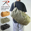 Rothco Canvas Shoulder Duffle Bag - 24 Inch ノンウォッシュ ヘビーウェイト キャンバス ショルダー ダッフルバッグ ボストンバッグ 旅行 トラベルバッグ 旅行 小旅行 部活 キャンプ 人気 安い ブランド ビッグサイズ ストリート ミリタリー 通勤 通学 アウトドア