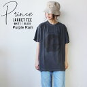 バンT ロックT ROCK T Prince プリンス ジャケットT Purple Rain パープルレイン ヴィンテージ加工 デッドストック ストリート メンズ USA アメリカ アメリカ製 インポート ブランド フェス アーティストT バンドT ロゴT プリントT 人気 ユニセックス