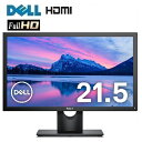 液晶モニタ DELL デル E2218HN 22インチ フルHD 液晶 ディスプレイ 1920×1080 LEDバックライト HDMI VGA VESA 21.5インチ 中古 R-197377