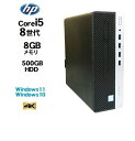 HP ProDesk 600 G4 SF 8世代 Core i5 8500 メモ