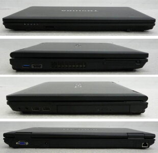 中古ノートPCdynabookB452/東芝/15.6型/A4/CeleronDualcoreB820(1.7G)/大容量メモリ8GB/HDD320GB/DVDマルチ/無線LAN/テンキー/Windows10Home64bit【ノートパソコン】【1077NR】【中古】
