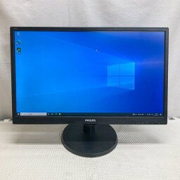 限定品 訳あり特価 液晶モニター中古 23.6インチ ワイド液晶 フルHD ワイドディスプレイ フィリップス 243V5Q HDMI 1920×1080 LEDバックライト VESA 対応 24インチ