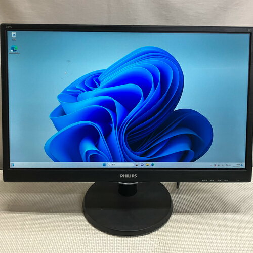 限定品 訳あり特価 液晶モニター中古 23.6インチ ワイド液晶 フルHD ワイドディスプレイ フィリップス 243V5Q HDMI 1920×1080 LEDバックライト VESA 対応 24インチ