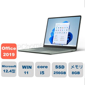 新品　Microsoft 8QF-00007 ノートパソコン Surface Laptop Go 2 [12.4インチ／i5／メモリ 8GB／ストレージ 256GB] セージ 8QF00007