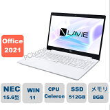  NEC 15.6 LAVIE Direct N15 Celeron8GBꡦ512GB SSD Ρȥѥ,ΡPC Windows 11 Wi-Fi Web Bluetooth Office2021