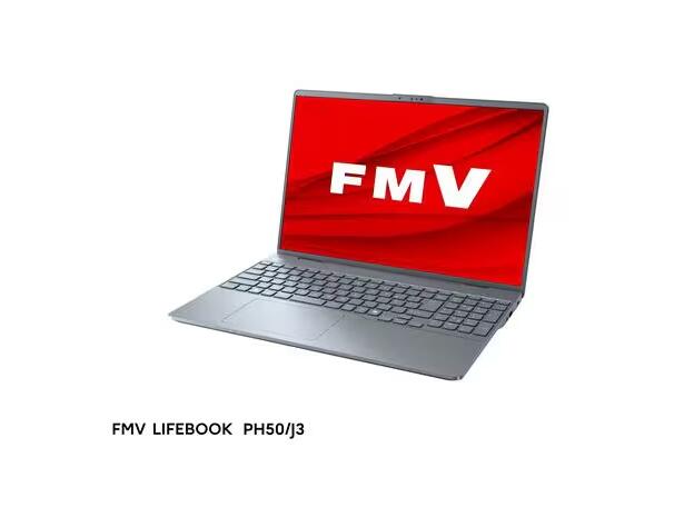 展示品　ノートパソコン/FMV PHシリーズ/16.0型 WUXGA/Core-i5 1235U/メモリ 16GB/SSD 256GB/Windows11 Home/Office Home and Business 2024/ストームグレー FMVP50J3H