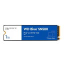 Western Digital WD Blue SN580 NVMe SSD WDS100T3B0E 1TB WD Blue SN580 NVMe SSD シリーズ