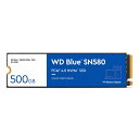 Western Digital WD Blue SN580 NVMe SSD WDS500G3B0E 500GB WD Blue SN580 NVMe SSD シリーズ その1