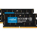 Crucial CT2K48G56C46S5 Crucial 96GB Kit (2x48GB) DDR5-5600 SODIMM ノート用メモリ