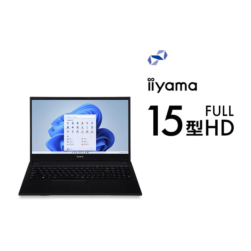 iiyama PC ΡPC STYLE-15FH125-i3-UHEX-M [15.6եHD/Core i3-1315U/8GB/500GB M.2 SSD/Windows 11 Home][BTO]