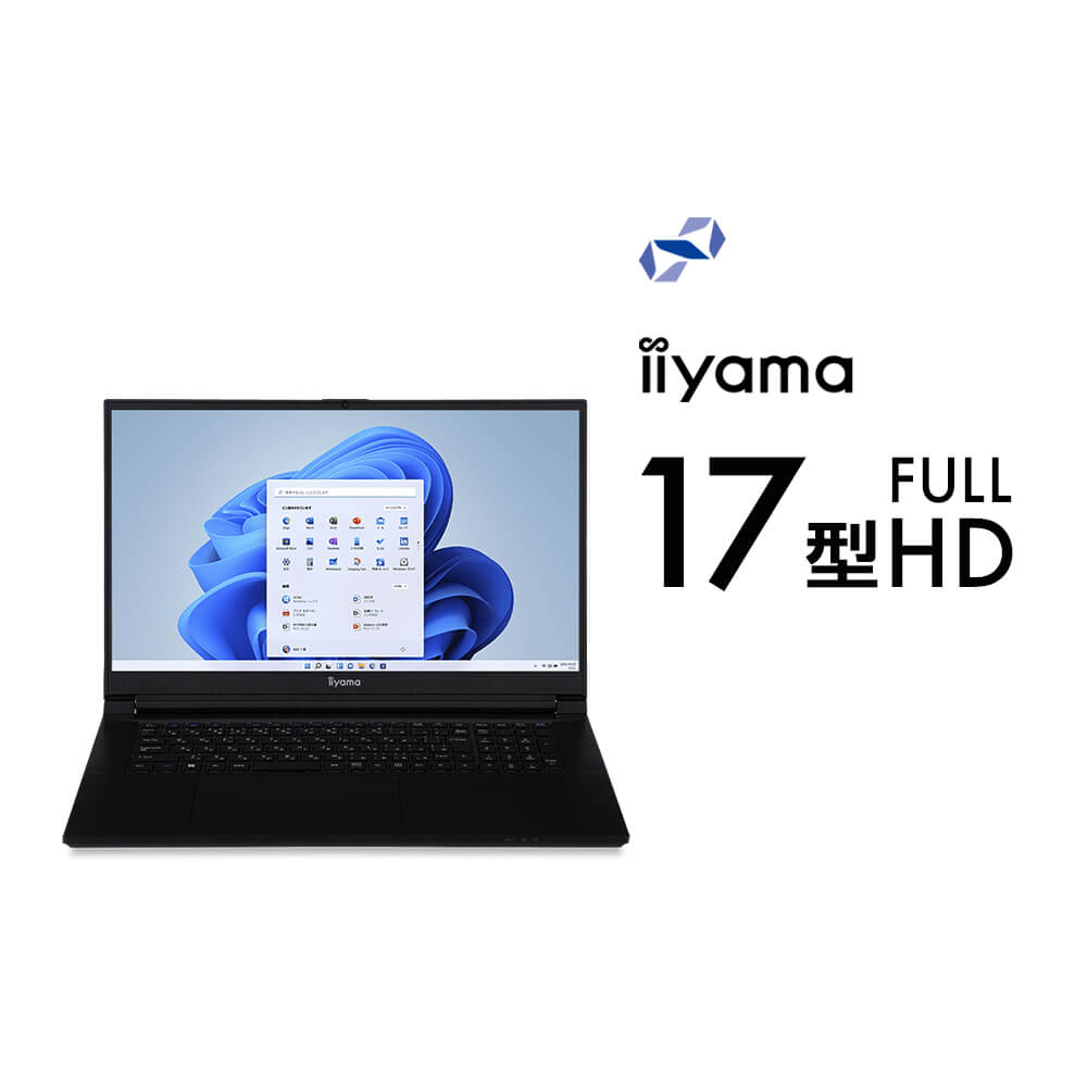 iiyama PC ΡPC STYLE-17FH126-i7-UXRX-M [17.3եHD/Core i7-13700H/16GB/1TB M.2 SSD/Windows 11 Home][BTO]