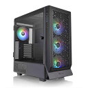 Thermaltake Ceres 500 TG ARGB (CA-1X5-00M1WN-00) グラフィックボードの垂直配置対応 ミドルタワー型PCケース ブラック