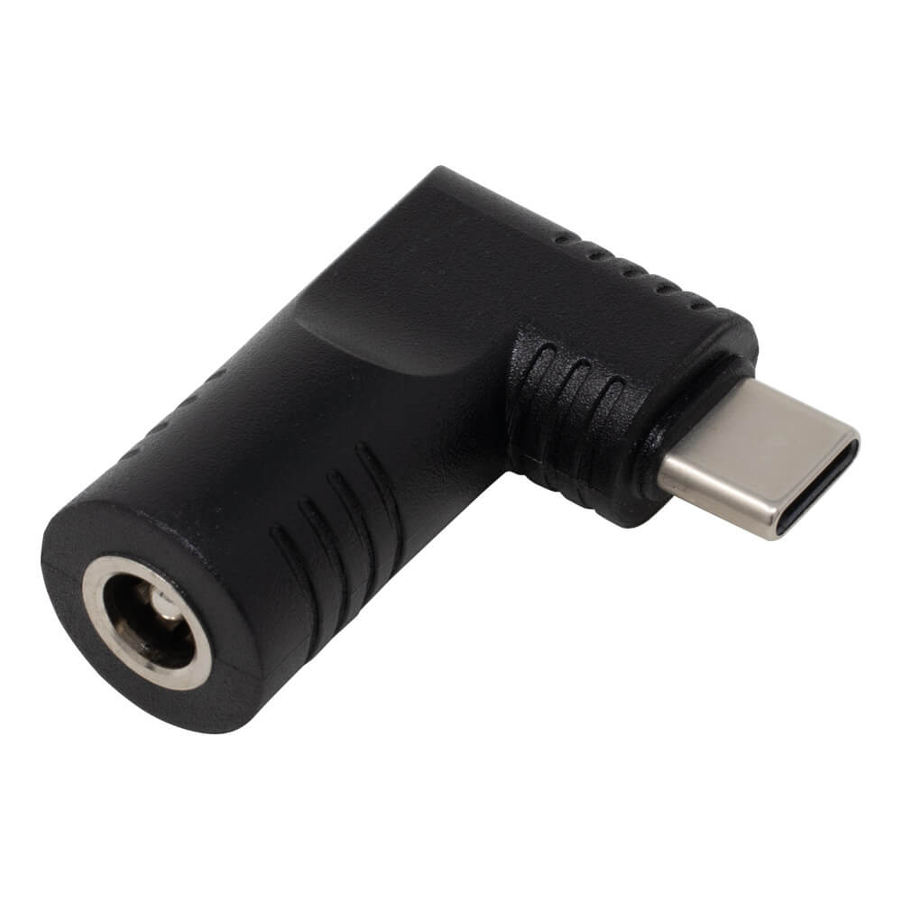 アイネックス DCC-5525 USB-C電源変換アダプタ PD65W対応 5.5mm×2.5mm用