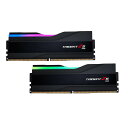 G.SKILL F5-8200J4052F24GX2-TZ5RK Trident Z5 RGB シリーズ DDR5-8200MHz 48GB (2x24GB)/ヒートスプレッダー:ブラック