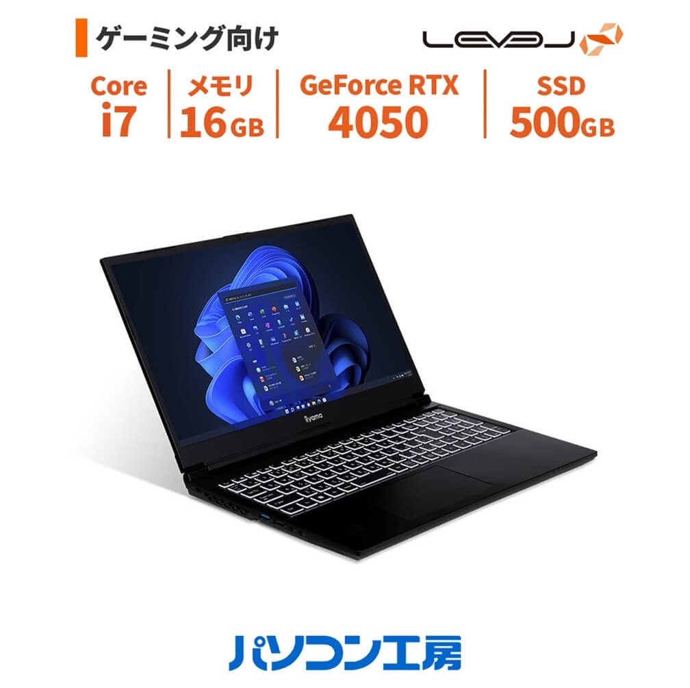 ߥ󥰥ΡPC  15.6/Core i7-13700H/RTX 4050/16GB/500GB SSD/Windows 11