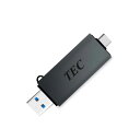 TEC TUSB32CR-01 USB-C/USB3.2対応 2-in-1カードリーダー(2)