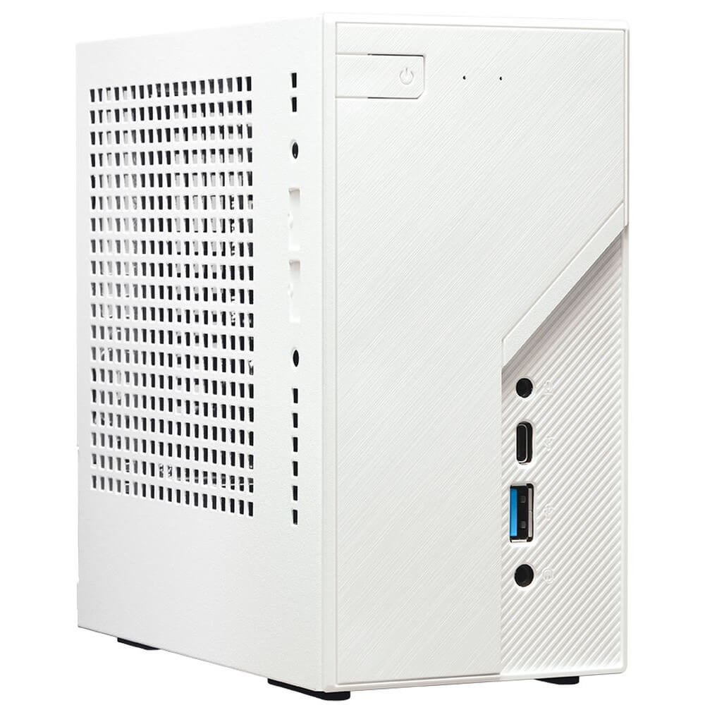 ASRock DeskMini X600/W/BB/BOX/JP AMD X600 搭載マザーボードをセットにしたベアボーンキット CPUクーラー付属 ホワイトモデル