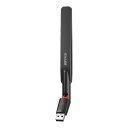 BUFFALO WI-U3-866DHP Wi-Fi無線LAN子機 外付けアンテナ 866Mbps/400Mbps 11ac/n/a/g/b USB 3.2 Gen1 WPA3