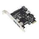 アイネックス AIF-12 USB3.2Gen1+USB2.0 PCIeカード 5+2ポート(2)