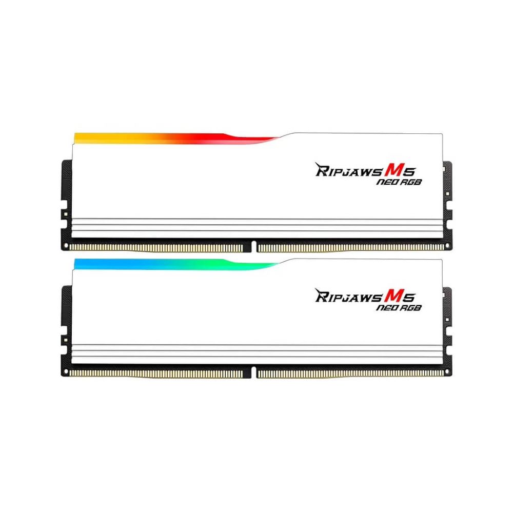 G.SKILL F5-6000J2836G16GX2-RM5NRW Ripjaws M5 Neo RGB DDR5-6000 32GB (16GB×2) ホワイトカラーモデル