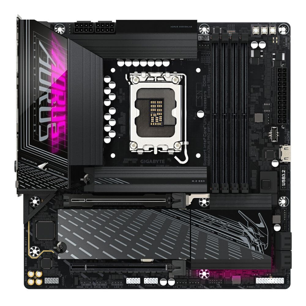 GIGABYTE B860M AORUS PRO WIFI7 Intel B860チップセット搭載 Intel Core Ultra プロセッサー (Series2) 対応 M-ATXマザーボード