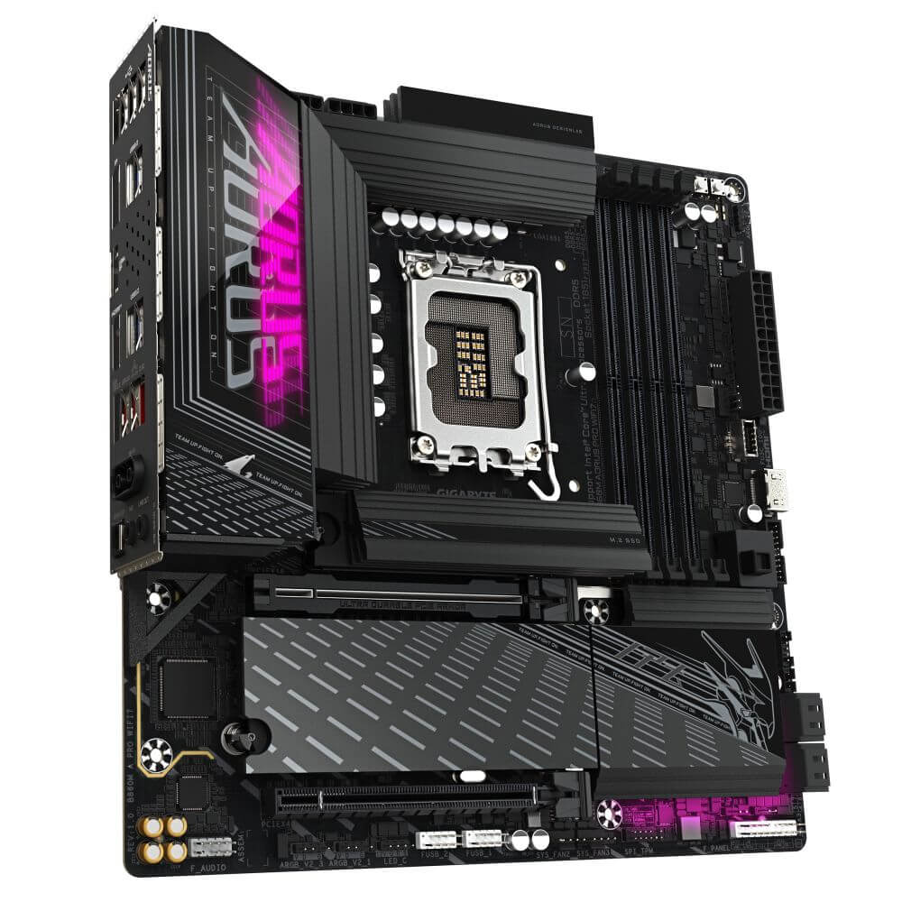 GIGABYTE B860M AORUS PRO WIFI7 Intel B860チップセット搭載 Intel Core Ultra プロセッサー (Series2) 対応 M-ATXマザーボード