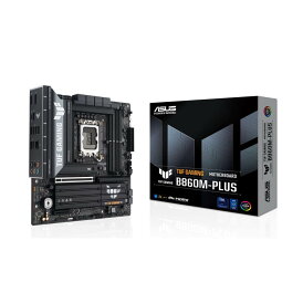 ASUS TUF GAMING B860M-PLUS Intel B860チップセット搭載「TUF Gaming」MicroATXマザーボード・Wi-Fi非搭載モデル