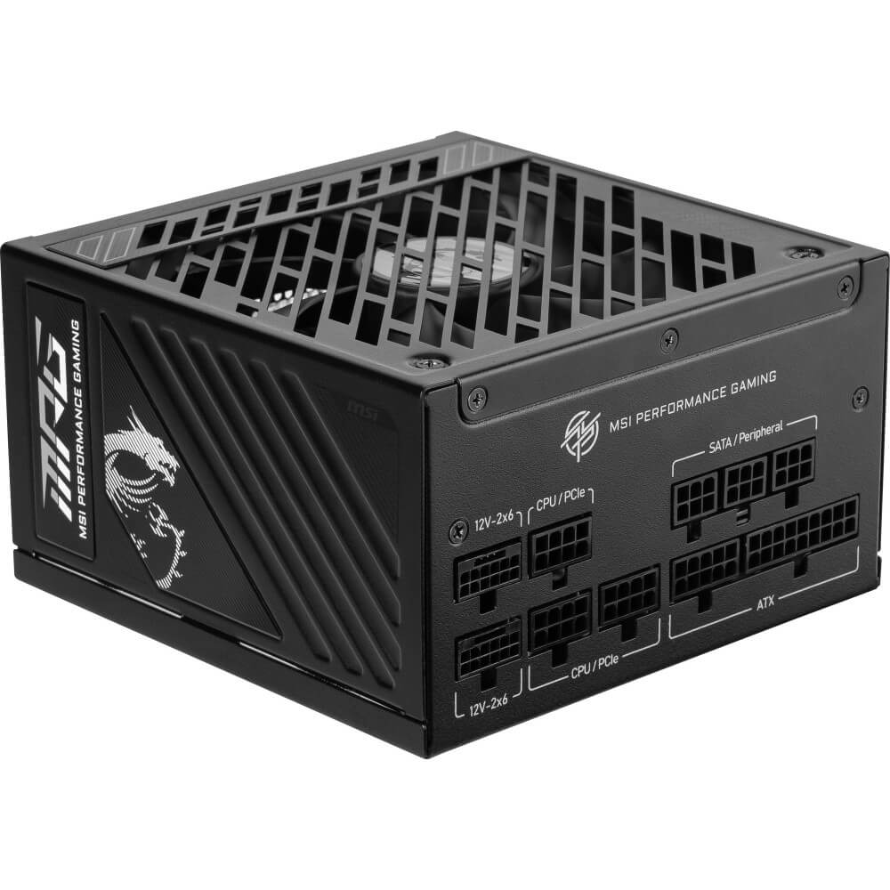 MSI MPG A850GS PCIE5 ATX3.1対応 80 PLUS GOLD認証取得 850W ATX電源ユニット