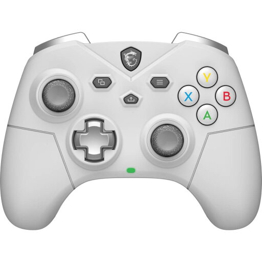 MSI FORCE GC300 WIRELESS WHITE 2.4GHzワイヤレス、Bluetooth、USB接続対応ゲーミングコントローラー MSI FORCE GC300 WIRELESS WHITE 2.4GHzワイヤレス、Bluetooth、USB接続対応ゲーミングコントローラー