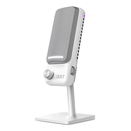 NZXT Capsule Elite White 超高解像度ゲーミングマイク「Capsule Elite」ホワイトモデル NZXT Capsule Elite White 超高解像度ゲーミングマイク「Capsule Elite」ホワイトモデル