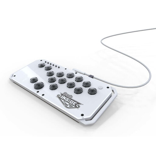 Brook Brook Fighter Starburst White マルチプラットフォーム対応 オールボタンアーケードコントローラ ホワイト Brook Brook Fighter Starburst White マルチプラットフォーム対応 オールボタンアーケードコントローラ ホワイト