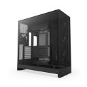 NZXT H9 FLOW (2025) Black 大型デュアルチャンバー構造採用 ミドルタワーATXエアフローケース CM-H92FB-01