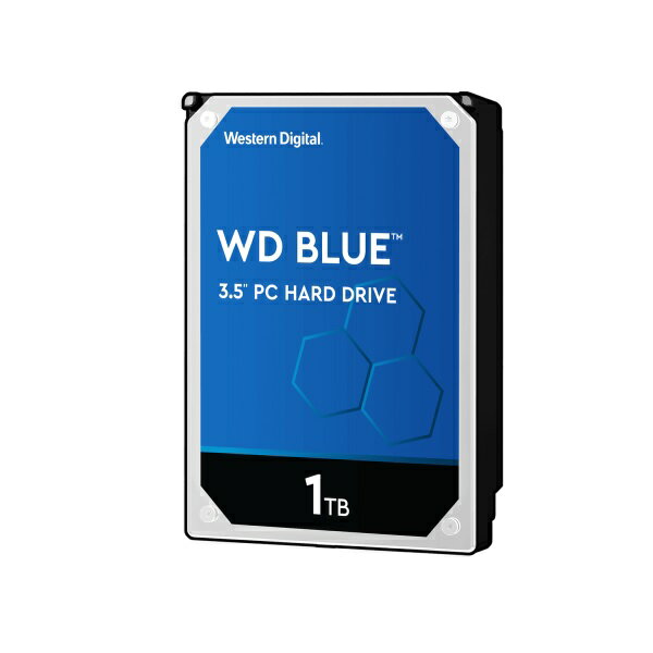 Western Digital WD10EZEX 1TB/3.5インチ内蔵ハードディスク 7200rpm WD Blueシリーズ / SATA 6Gb/s接続