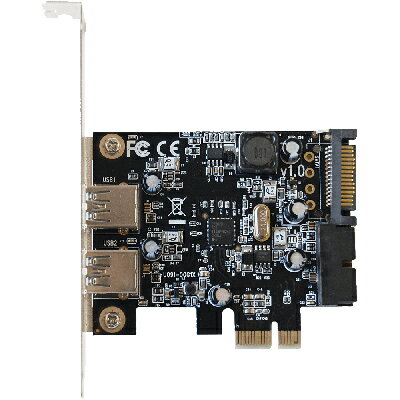 ͻָ USB3.0RA-P2H2-PCIE Renesas PD720201 USB3.0 󥿡ե(PCI-Express x1³)