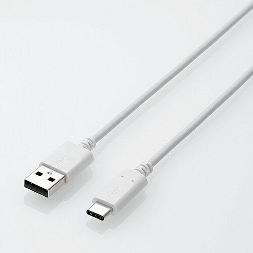ELECOM MPA-AC15NWH USB2.0ケーブル(認証品、A-C)