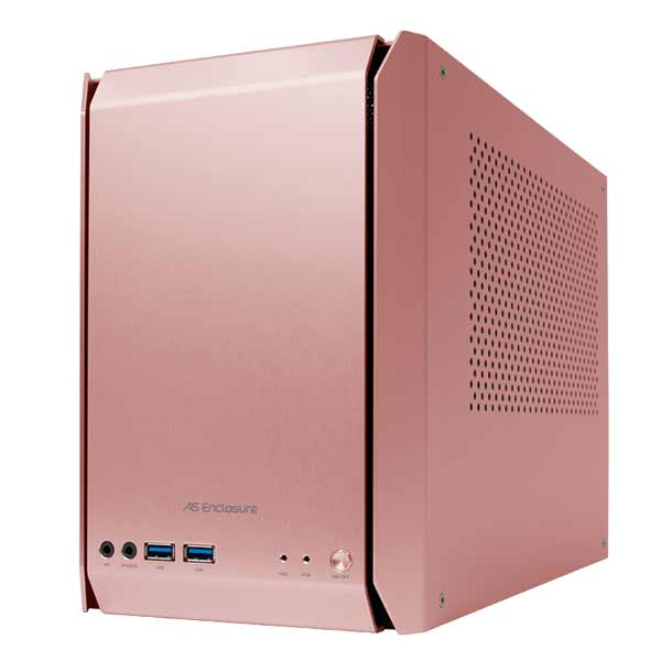 abee AS Enclosure RS01 ASE-RS01-PE アルミニウム合金仕様のSFX電源対応 Mini-ITX PCケース