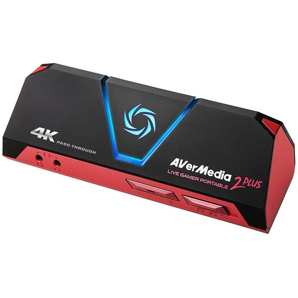 楽天パソコン工房 楽天市場店AVerMedia AVT-C878 PLUS ゲームキャプチャーLive Gamer Portable 2 PLUS 4Kパススルー機能、1080p/60fps録画対応